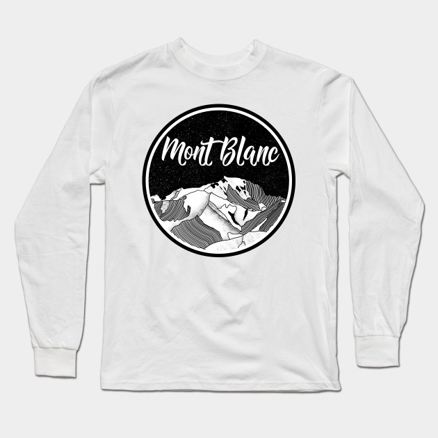 Mont Blanc - Mont Blanc - Long Sleeve T-Shirt | TeePublic